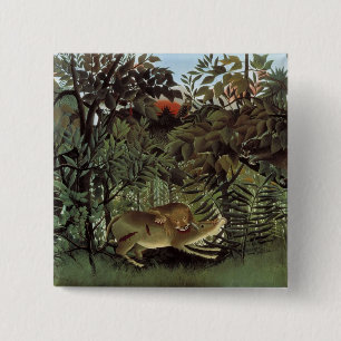 Rousseau’s Hungry Lion button