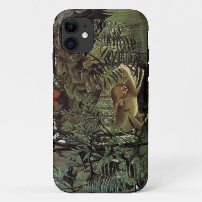Rousseau’s Hungry Lion iPhone case (Back)