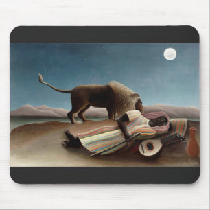 Rousseau’s Sleeping Gypsy mousepad