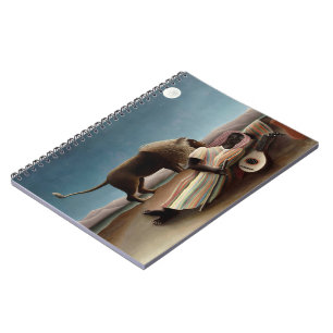Rousseau’s Sleeping Gypsy notebook