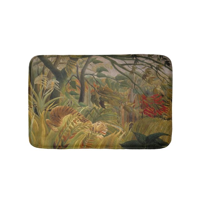 Rousseau’s Tiger art bath mat (Front)