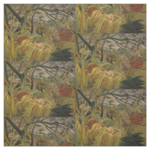 Rousseau’s Tiger art fabric