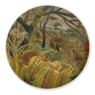 Rousseau’s Tiger art knobs and pulls