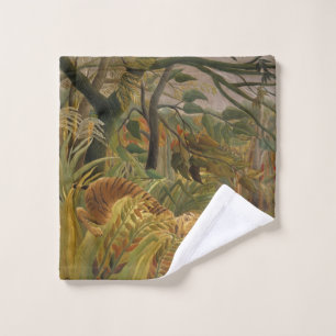 Rousseau’s Tiger art wash cloth