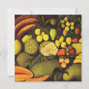 Rousseau - Still Life with Exotic Fruit, fine art Card