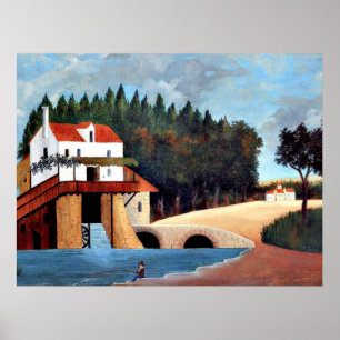 Rousseau - The Mill Poster