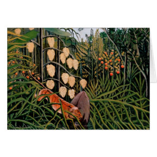 Rousseau's Struggle between Tiger and Bull (1909)