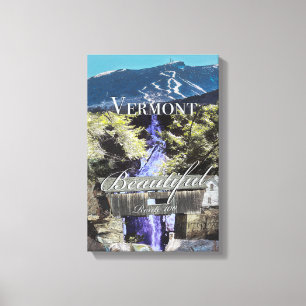 Route 100, Vermont Canvas Print