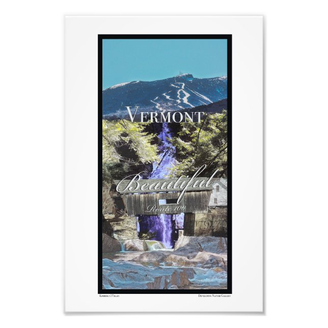 Route 100, Vermont Photo Print (Front)