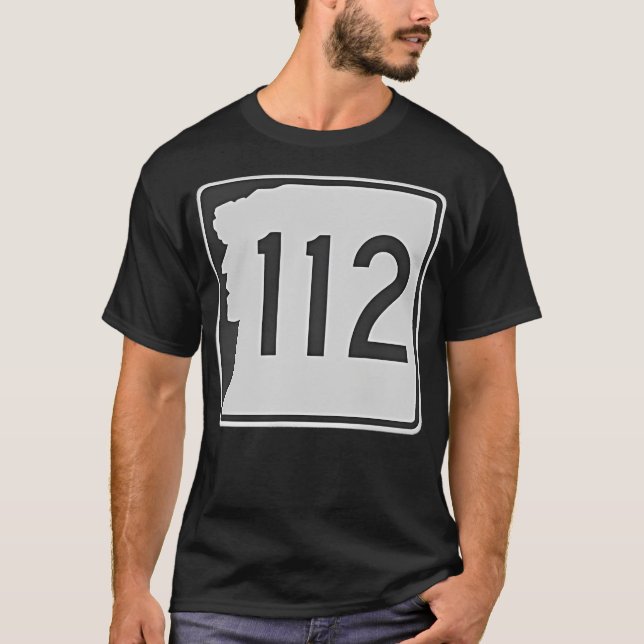 Route 112 Kancamagus Highway Sign T-Shirt (Front)
