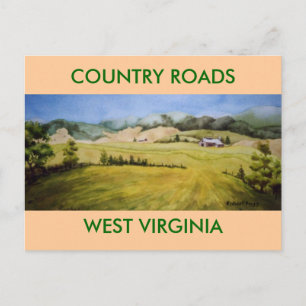 Route 55, Highland Scenic Highway Postcard