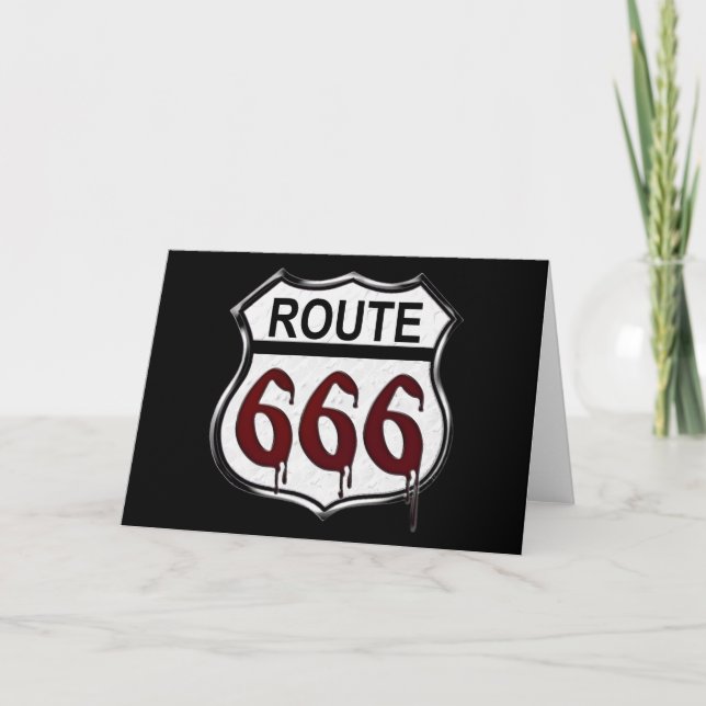 Route 666 card (Front)