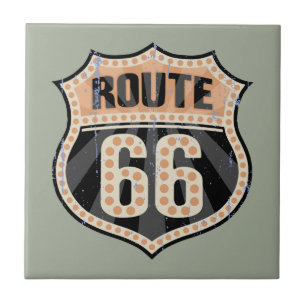 Route 66 -717 Dot Ceramic Tile