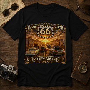 Route 66 A Century of Adventure T-Shirt