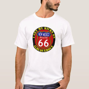 ROUTE 66 ALBUQUERQUE NEW MEXICO T-SHIRT