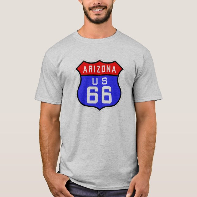 Route 66 - Arizona T-Shirt (Front)
