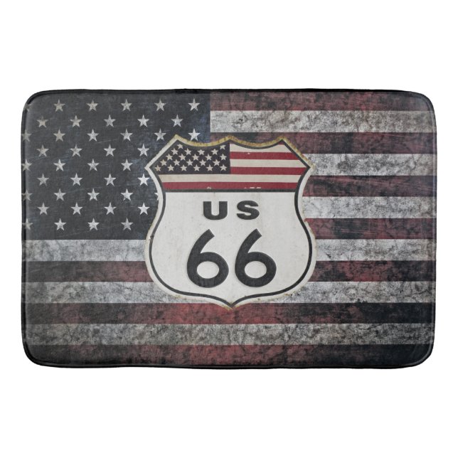 Route 66 bath mat (Front)