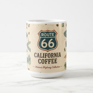 Route 66 California Coastal Morning Roast Escape Coffee Mug