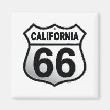 Route 66 California Magnet 