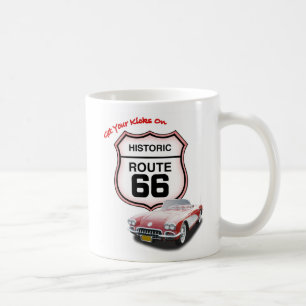 Route 66 Car Mug