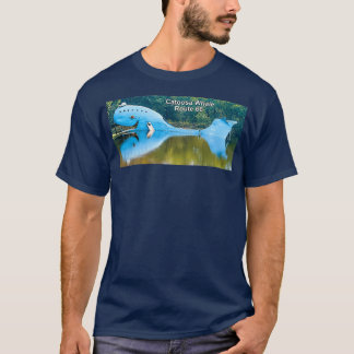Route 66 Catoosa Whale Big Blue Whale T-Shirt