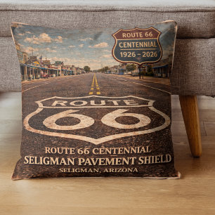 Route 66 Centennial Seligman Pavement Comfort Cushion