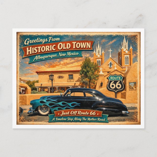 Route 66 Centennial Series (5 of 6) Postcard (Front)