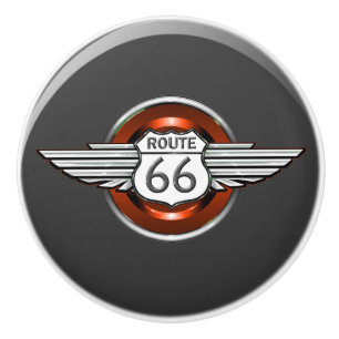 Route 66 Ceramic Knobs - SRF
