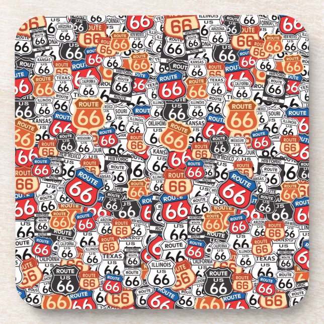 Route 66 coaster (Front)