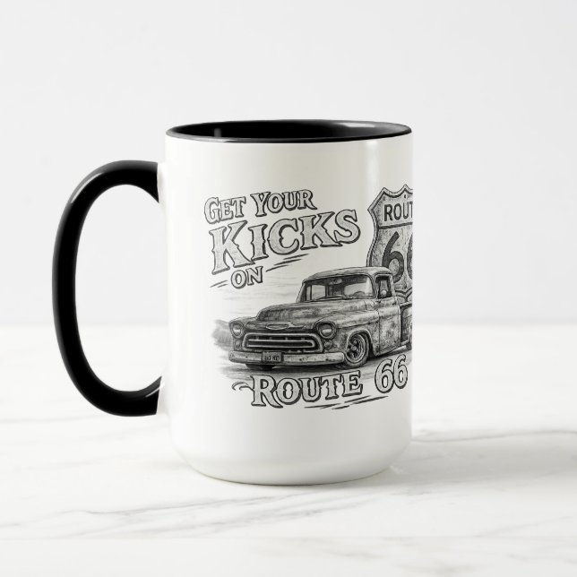 Route 66 Coffee Mug (Left)