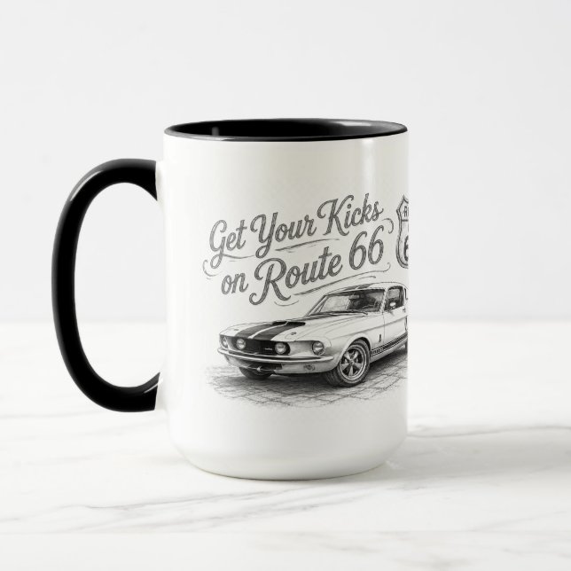 Route 66 Coffee Mug (Left)