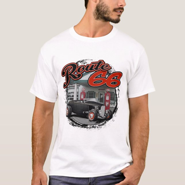 Route 66 Custom 1932 T-Shirt (Front)