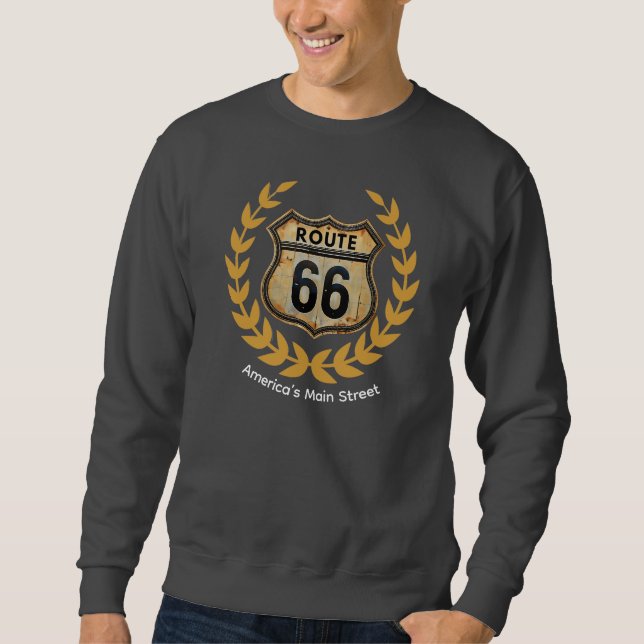 Route 66 designer sweatshirt (Front)