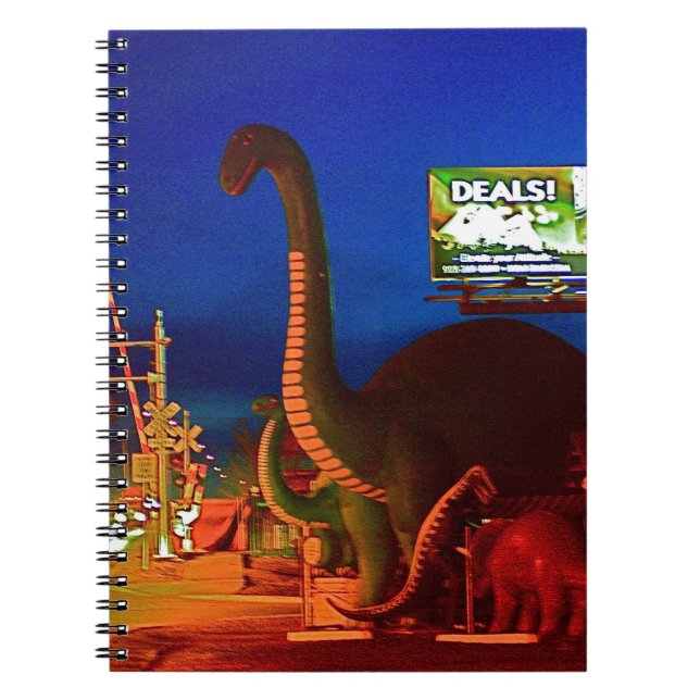 Route 66 Dinosaurs Notebook (Front)