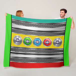 Route 66 fleece blanket
