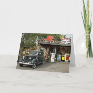 Route 66 General Store & Gas Station Card