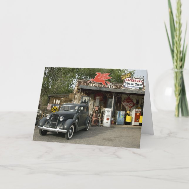 Route 66 General Store & Gas Station Card (Front)