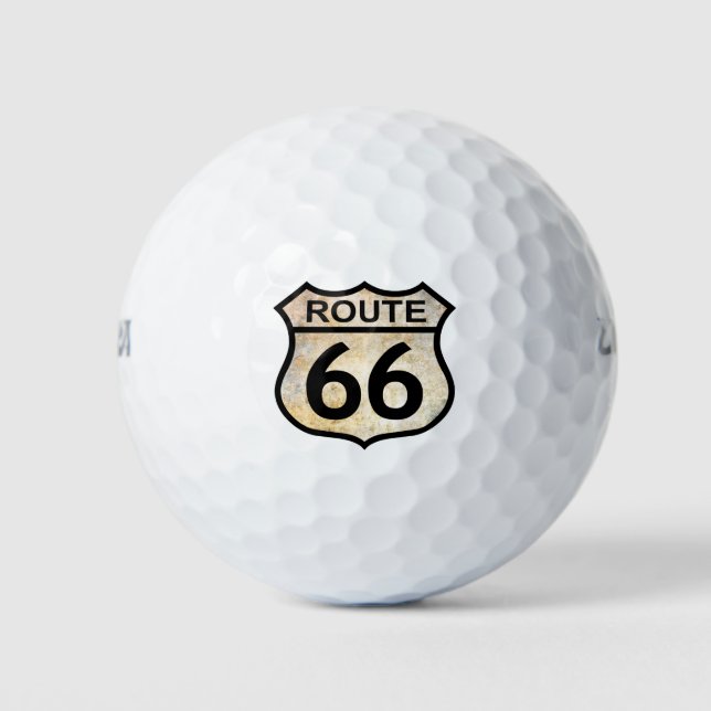 Route 66 golf balls (Front)