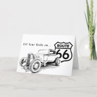 Route 66 Greeting Card