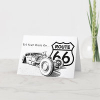 Route 66 Greeting Card