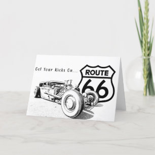 Route 66 Greeting Card