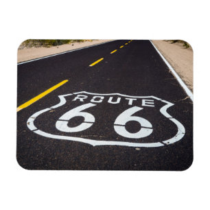 Route 66 highway marker, Arizona Magnet