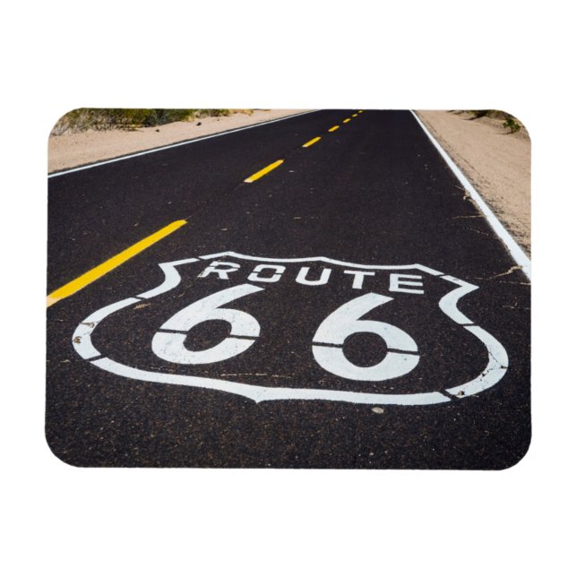 Route 66 highway marker, Arizona Magnet (Horizontal)