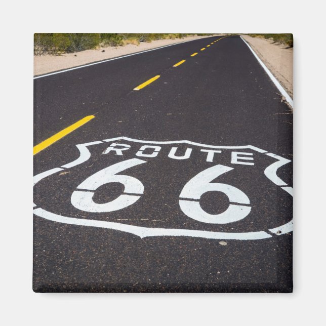 Route 66 highway marker, Arizona Magnet (Front)