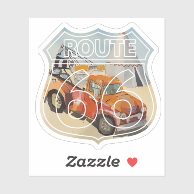 Route 66 Holbrook Wrecker (Sheet)