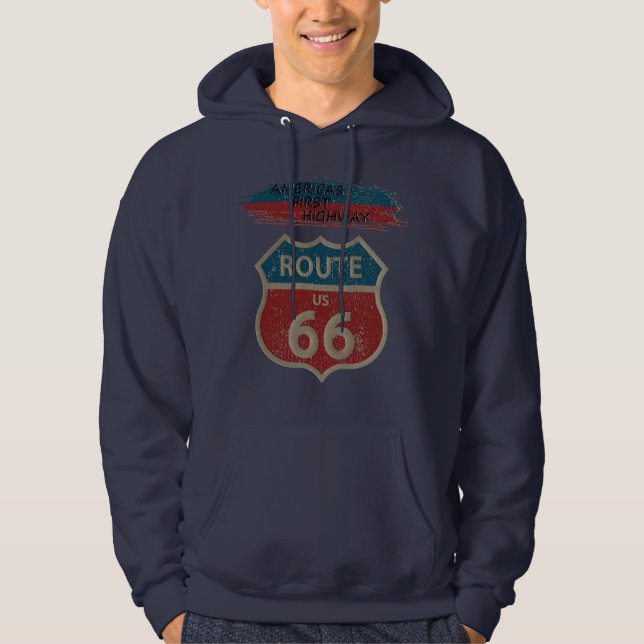 Route 66  hoodie (Front)