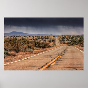 Route 66 in the Desert Poster