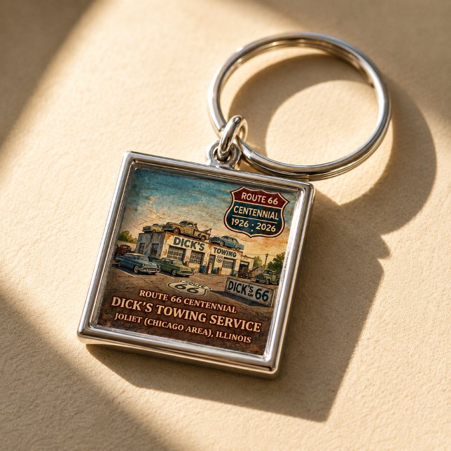 Route 66 Joliet Towing Key Keepsake Ring (Creator Uploaded)
