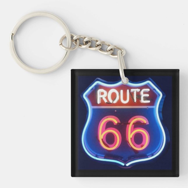 Route 66 key ring (Front)