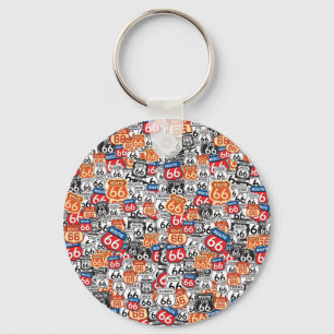 Route 66 key ring